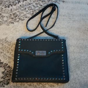 Black studded Crossbody bag